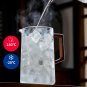 500ML With 4Cups_Grade Heat Resistant One-Button Chinese Glass Teapot Household Maker Convenient Fil