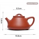 110ML_110ml Classic Yixing Purple Clay Teapots Raw Ore Section Mud Stone Scoop Tea Pot Home Zisha Fi