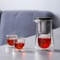 3PCS_Teapot Magnetic One-Touch Tea And Water Separation Press-type Teapot Lazy Tea Maker Household T