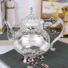 Silver_Palace Golden Glass Teapot Kitchen Metal Cold Kettle Coffee Pot European Style Home Decoratio