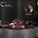 1pcs_Yixing-Handmade Purple Clay Pot, Dragon Blood Sand, Ruyi Baifu Kung Fu Tea Set, Chinese Tea Pot