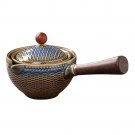 G_360 Degree Ceramic Teapot Handheld Teapot Exquisite Tea Set Side Handle Tea Kettle Teapot Ceramic 
