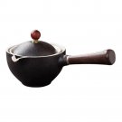I_360 Degree Ceramic Teapot Handheld Teapot Exquisite Tea Set Side Handle Tea Kettle Teapot Ceramic 