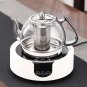 800ML Pot_Induction Cooker Heat Resistant Glass Teapot Electromagnetic Furnace Multifunctional Filte