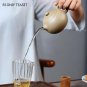 210ml_210ml Chinese Yixing High-end Purple Clay Teapots Famous Handmade Xishi Tea Pot Raw Ore Sesame