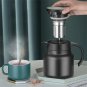 800ml E1_1PC 800/1000ml Thermos Pot Heat-preserving Large Capacity Portable Home Office Bar Stainles