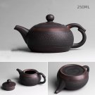 A   250ML_Purple Pottery  Pot Ceramic Kung Fu Teapot Handmade  Teapot Small Teapot Tea Kettle