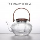 800ml_800Ml Gong Fu Tea Set Electric Tea Kettle Womb Tea Milk Oolong Tea Infuser Chinese Glass Teapo
