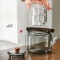 lucency 1L_GIANXI Glass Boiling Teapot Chinese Kung Fu Tea Set Kitchen Restaurant Bar Family Tea Set