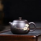180ml_Yixing Handmade Purple Clay Teapot Hand Painted TeaSet Cup Drinking Utensil Kettle Tea Ceremon