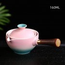 A-11_New Style Ceramic Glass Teapot Chinese Gongfu Tea Pot 360 Rotation Tea Maker  Automatic Single 