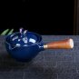 A9_New Style Ceramic Glass Teapot Chinese Gongfu Tea Pot 360 Rotation Tea Maker Automatic Single Po