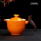 B-2_New Style Ceramic Glass Teapot Chinese Gongfu Tea Pot 360 Rotation Tea Maker  Automatic Single P