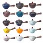 H_Chinese Gong Fu Tea Set Portable 360 Rotation Teapot Ceramic Tea Maker Infuser Semi-Automatic Teaw