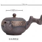 a01 18x7cm_Stoneware Tea Stove Set Ceramic Teapot Heated Base Tea Warmer Tea Making Utensils Kettle 