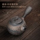 a02 15.8x8cm_Stoneware Tea Stove Set Ceramic Teapot Heated Base Tea Warmer Tea Making Utensils Kettl