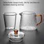 2PCS Cup 120Ml_Tea Sets Teapots Glass Borosilicate Heat Resistant Glass Teapot Puer Tea Pot With Inf