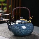 B_Vintage Chinese Style Teapot With Lifting Beam 650ml Mug Teapot for Tea Kettle Puer Tea Cup Set Te