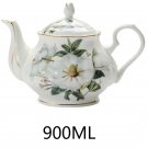 02_European coffee Bone China kettle Teapot English afternoon tea set household large capacity filte