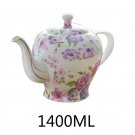 05_European coffee Bone China kettle Teapot English afternoon tea set household large capacity filte