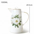 07_European coffee Bone China kettle Teapot English afternoon tea set household large capacity filte