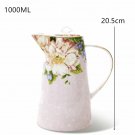 08_European coffee Bone China kettle Teapot English afternoon tea set household large capacity filte