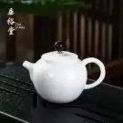 Beauty pot_Ceramic Whiteware Jade Porcelain Tea Pot Beauties Pot Entirely Handmade Ceramic White Jad