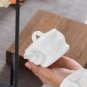 Pitcher_Ceramic Whiteware Jade Porcelain Tea Pot Beauties Pot Entirely Handmade Ceramic White Jade T