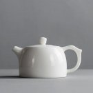 Well pot_Ceramic Whiteware Jade Porcelain Tea Pot Beauties Pot Entirely Handmade Ceramic White Jade 