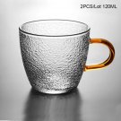 2PCS Cup 120Ml_Japanese Teapot Glass Tea Pot With Infuser Tea Sets Teapots Glass Borosilicate Heat R
