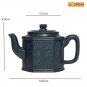 green_240ml Raw Ore Azure Mud Beauty Teapot Handmade Yixing Purple Clay Tea Pot Tradition Filter Tea