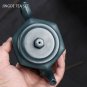 green_240ml Raw Ore Azure Mud Beauty Teapot Handmade Yixing Purple Clay Tea Pot Tradition Filter Tea
