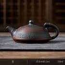 B   190ML_Jianshui Purple Pottery Pot Ceramic Kung Fu Teapot Handmade Teapot Tea Maker Tea Set  Smal