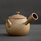 teapot 04_Side Handle Teapot Ceramic Teapots Kung Fu Teapot Tea Utensils Tea Making Tools Tea Kettle