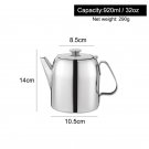 920ml_Stainless Steel Teapot Coffee Pot Kettle With Filtering Holes Support Stove Cooking Home Kitch