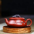 240ml_Chinese Yixing Purple Clay Teapots Raw Ore Dahongpao Stone Scoop Tea Pot Home Zisha Filter Ket