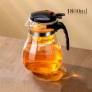 1800ML_GIANXI 500ml/1800ml Large Capacity Glass Teapot One-button Filter Separation Teapot Chinese K