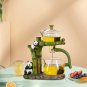Multicolor_Lazy Kungfu Tea Pot Set Semi Automatic Glass Teapot Suit, Heat