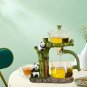 Multicolor_Lazy Kungfu Tea Pot Set Semi Automatic Glass Teapot Suit, Heat