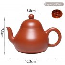 85ml_85ml Yixing Purple Clay Teapots Famous Artists Handmade Pear-shaped Small Capacity Tea Pot Kett