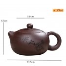 B_300ml Tradition Yixing Purple Clay Teapot Classic Zhu Mud Xishi Tea Pot Ball Hole Filter Beauty Te
