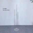 3 head_2pcs 5pcs 10pcs Wedding Decoration Centerpiece Candelabra Clear Candle Holder Acrylic Candles