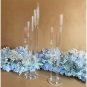 8 head_2pcs 5pcs 10pcs Wedding Decoration Centerpiece Candelabra Clear Candle Holder Acrylic Candles
