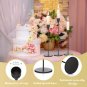 Black_27 Pack Candles Holder, 9 Sets Taper Candlestick Holders Fit 0.75 Inch Thick Pillar Candles, L