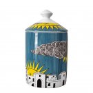 3_Creative Jar DIY Empty Candle Holder Beauty Dressing Brush Pen Box with Lid Ceramic Storage Tin Fl