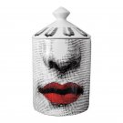 4_Creative Jar DIY Empty Candle Holder Beauty Dressing Brush Pen Box with Lid Ceramic Storage Tin Fl