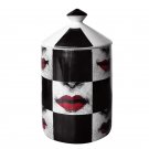 5_Creative Jar DIY Empty Candle Holder Beauty Dressing Brush Pen Box with Lid Ceramic Storage Tin Fl