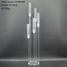 5 heads_2pcs 5pcs10 pcs 118cm tall wedding centerpiece Acrylic 5 arms candelabra for party and maria