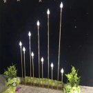 10 Heads_2 set 10 Heads Metal Candelabra Candle Holders Electric Wedding Table Centerpiece Road Lead