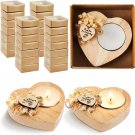 Retro_6-50Pcs Wedding Candle Bulk Bridal Shower Candles Rustic Wedding Favors for Guests Tealight Ca